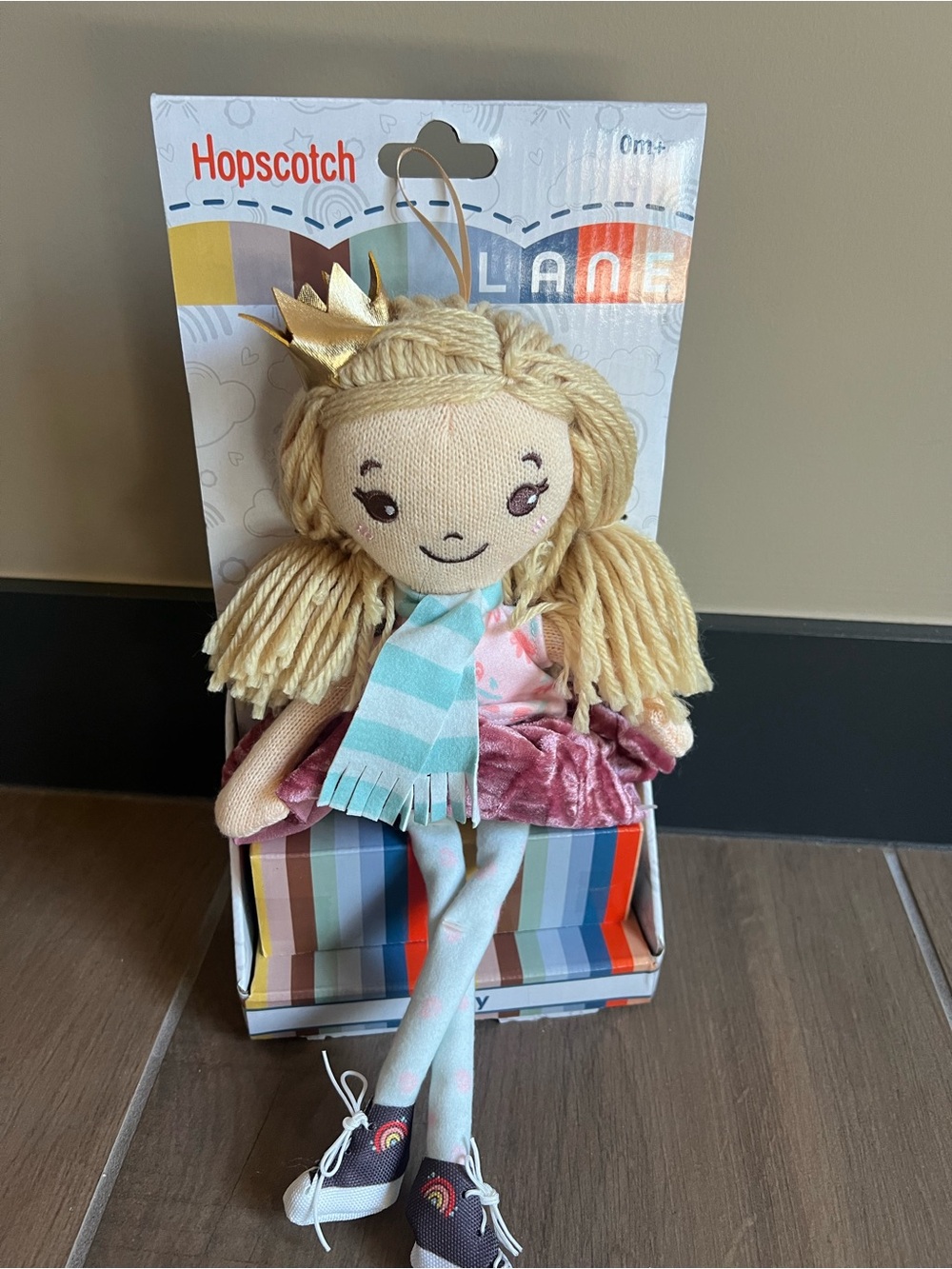 Hopscotch Plush Princess Doll - NIB $10